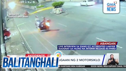 3, sugatan na banggaan ng 2 motorsiklo sa Visayas Avenue | Balitanghali
