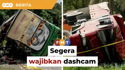 Jangan tunggu, pakar gesa segera wajib dashcam pada kenderaan berat komersial