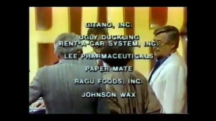 Jeopardy! closing credits, 5/13/87