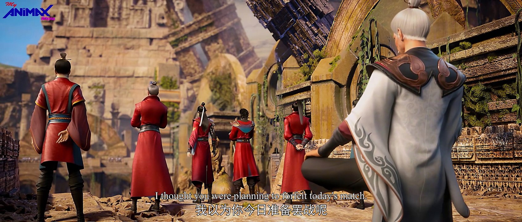 Xiao Yan vs Hong Chen Full fight English sub | battle through the heaven English sub