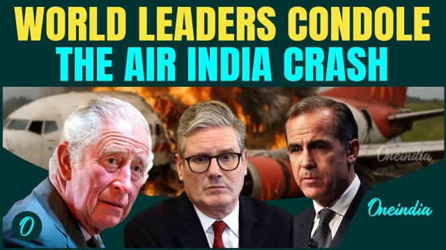 ‘DEVASTATING’, ‘HEARTBREAKING’ | World Leaders React to the Tragic Plane Crash in Ahmedabad
