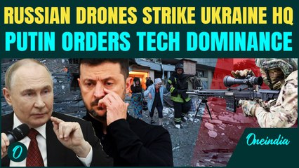 Video: Russian Bars‑27 drones obliterate Ukrainian Command Hub | Putin Orders next‑gen Weapons Race