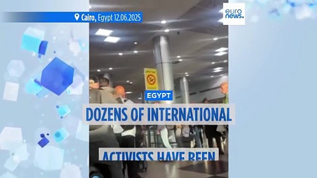 Egypt blocks activists from march to Gaza to draw attention to humanitarian crisis