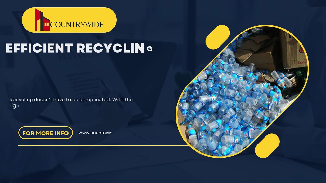 Efficient Recycling Starts with the Right Dumpster Rental | Countrywide Rental