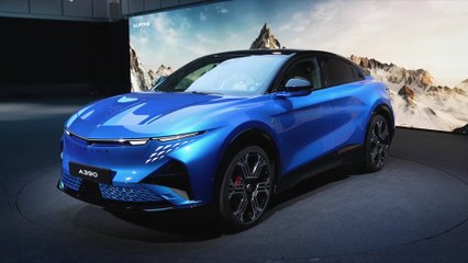 Alpine A390 GTS Exterior Design in Studio