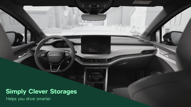 Skoda Enyaq - Simply Clever Storages