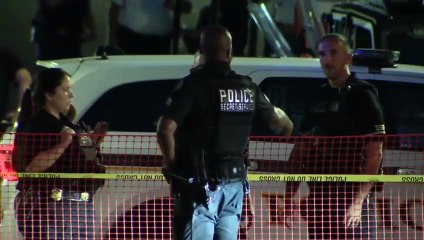 İsrail'in İran'a yönelik saldırısı sonra Washington'daki İsrail Büyükelçiliği önünde güvenlik önlemleri artırıldı