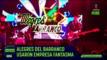 Los Alegres del Barranco usaron una empresa fantasma para firmar el contrato de su presentación en Zapopan