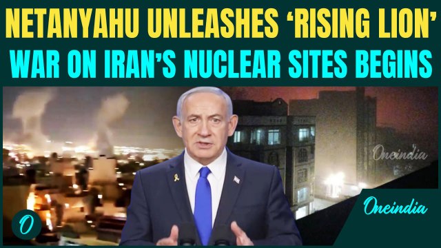 Operation Rising Lion Begins: Netanyahu Bombs Iran’s Nuclear Sites, Trump Watches Middle East Spiral
