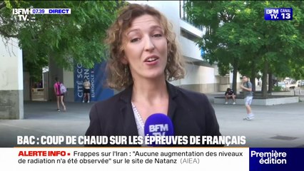 Bac français: ce lycée de Grenoble prend ses dispositions pour accueillir les élèves face aux fortes chaleurs