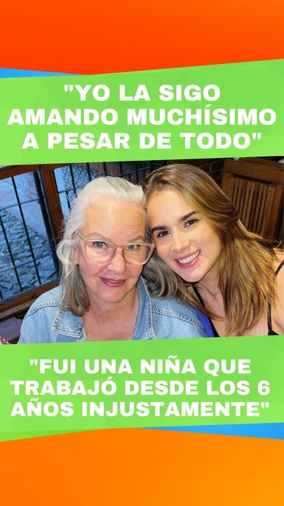 Gala Montes ¿Sintió el rechazo de su madre, Cri...