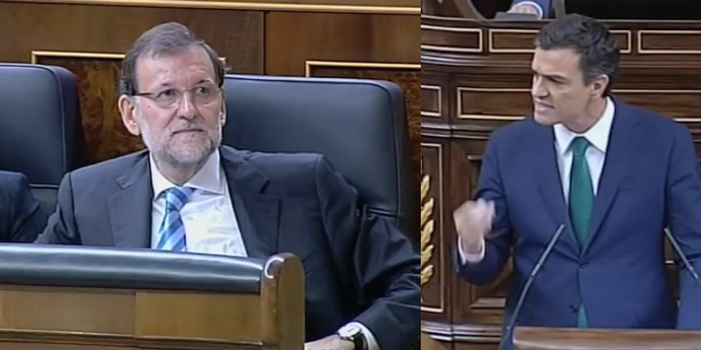 La hemeroteca sigue 'matando' a Pedro Sánchez: "Señor Rajoy, menos pedir perdón y rinda usted cuentas"