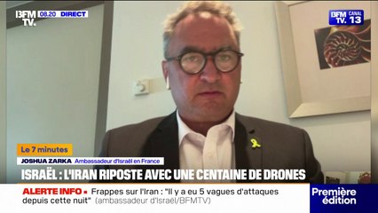 Frappes israéliennes sur l'Iran: "Je ne peux pas dire que les États-Unis ne savaient pas que ça allait se passer", souligne l'ambassadeur d'Israël en France