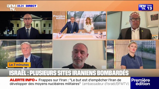 7 MINUTES POUR COMPRENDRE - Israël affirme avoir mené des frappes sur l'Iran, une centaine de drones lancée en représailles sur l'État hébreu