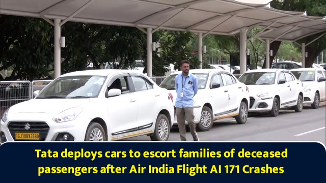 Tata deploys cars to escort families of deceased passengers after Air India Flight AI 171 Crashes