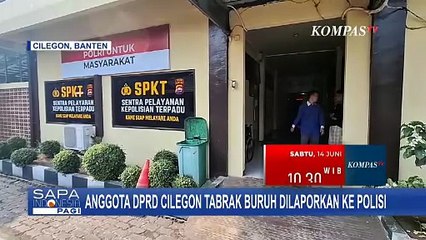 Anggota DPRD Cilegon Fraksi Gelora Tabrak Pendemo di Cilegon, Serikat Buruh Lapor ke Polisi
