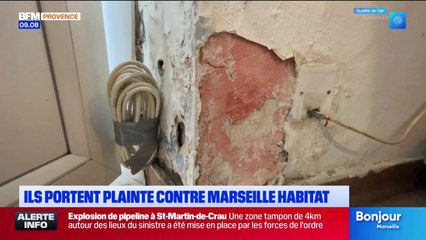 Mal logement: des locataires portent plainte contre Marseille Habitat