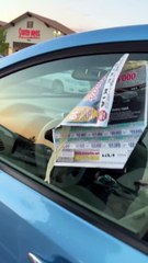 She threw trash and learns a lesson!.hd