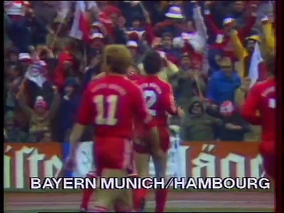 BAYERN MUNICH - HAMBOURG - 1982 - SAISON 1981/1982 -