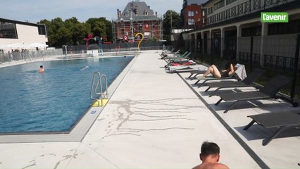 Inauguration du bassin extérieur d’Aquahuy à Huy