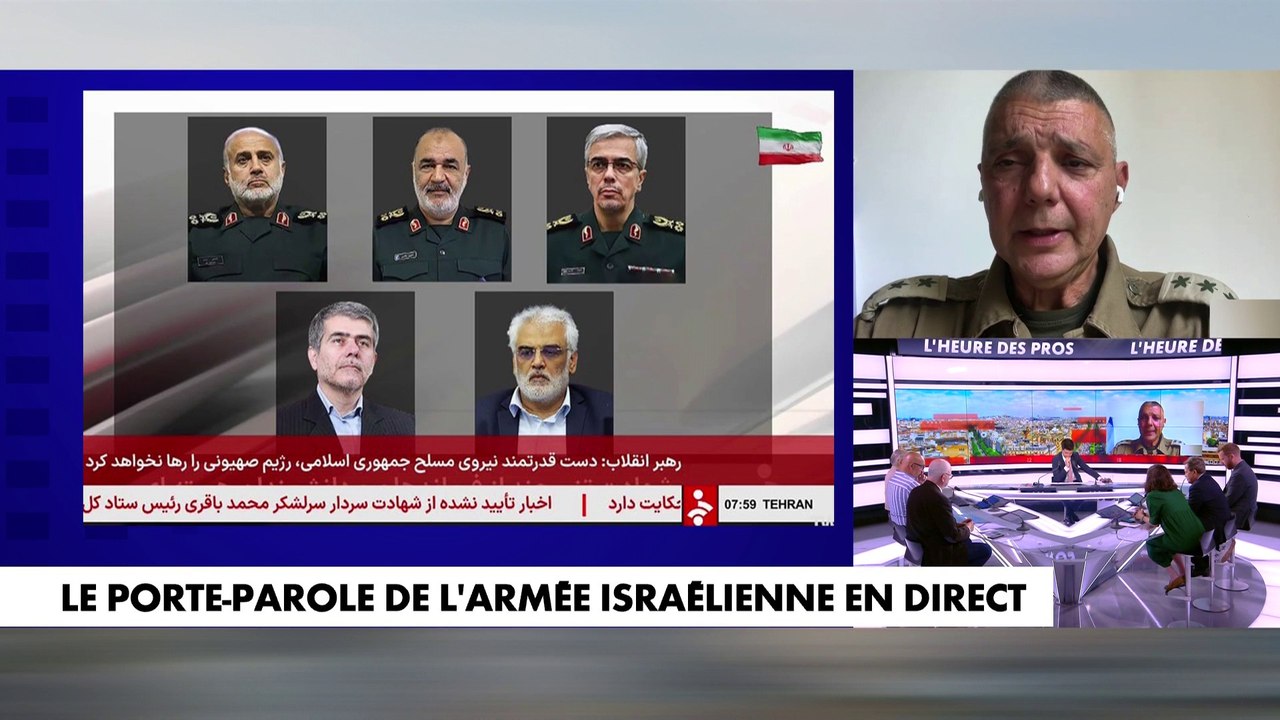 Colonel Olivier Rafowicz : «Nous ne sommes pas en guerre contre le peuple iranien»
