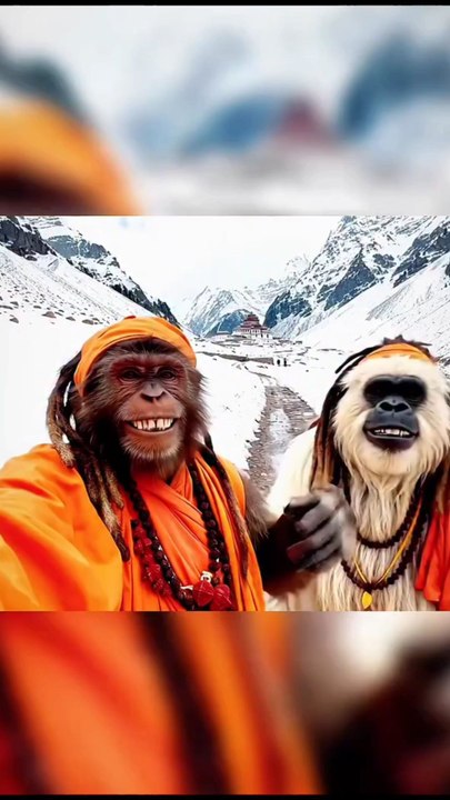 Monkey blog Reels #monkeyblog #aimonkey #monkeybloggerai