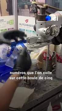 La fabrication des boules et sphères du loto
