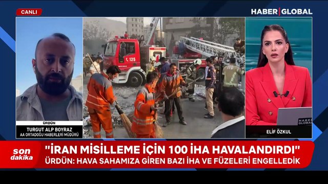 Haber Global canlı yayınında Ürdün'den siren sesleri yükseldi!
