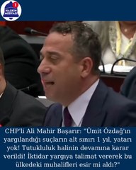 Hükümet yargıya talimat vererek Muhalefeti esir almış