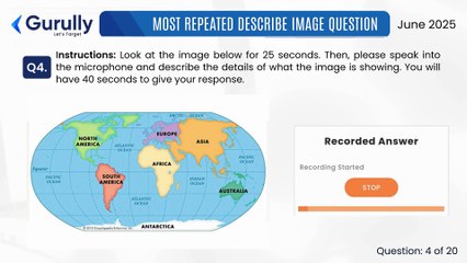 PTE Describe Image Practice 2025 | 20 High-Frequency Questions with Sample Answers by Gurully
