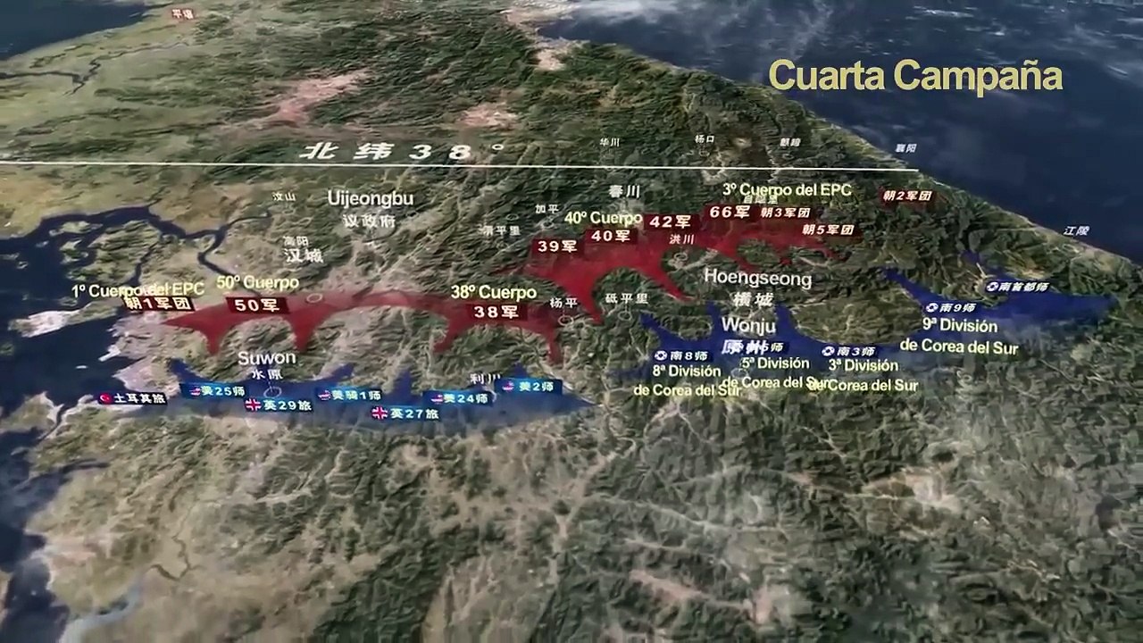 Cruzando el río Yalu - Parte 2 de 2 - Película doblada al español