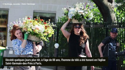 Philippe Labro emporté à 88 ans : Pour son dernier voyage, sa femme Françoise Coulon digne et d'une grande élégance