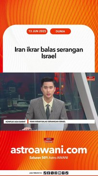 Iran ikrar balas serangan israel