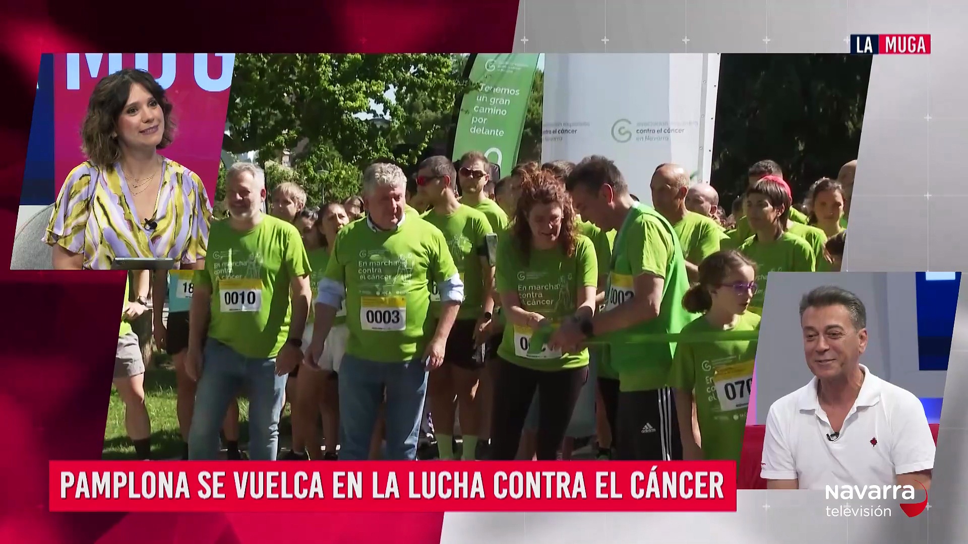15 de junio, Pamplona marcha contra el cáncer