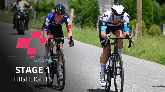 Cycling - Tour de Suisse Women 2025 - Stage 1 highlights - Great battle between Marlen Reusser and Vollering