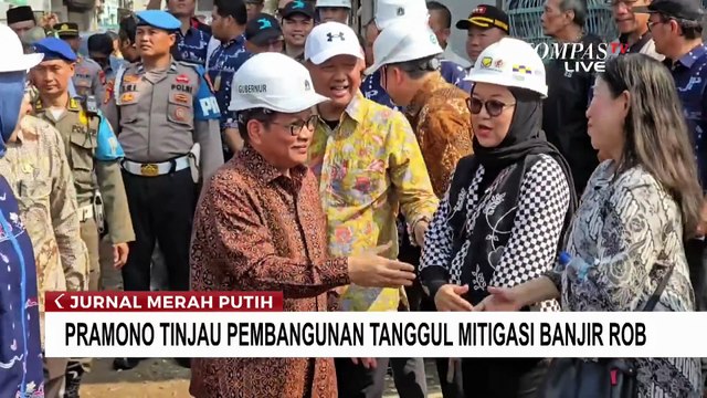 Gubernur Jakarta Pramono Ungkap Progres Pembangunan Tanggul Mitigasi Banjir Rob di Muara Angke