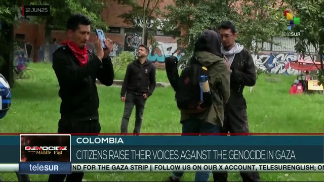 Colombia, citizens raise their voices against the genocide in Gaza