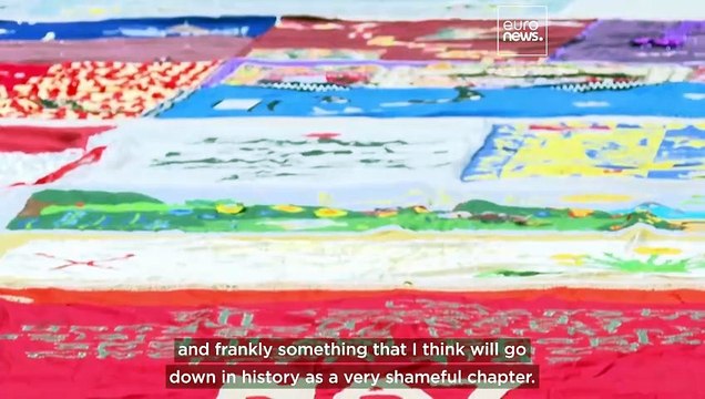 UK AIDS Memorial Quilt unveiled at Tate Modern amid Trump-era HIV funding cuts