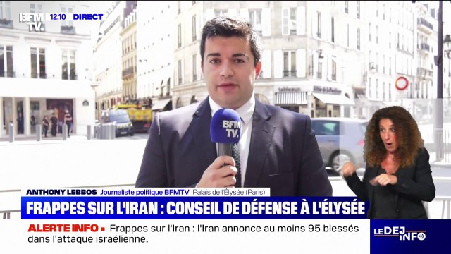 Emmanuel Macron a réuni ce vendredi un conseil de défense après les frappes israéliennes sur l'Iran