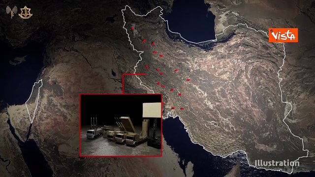Israele attacca l'Iran con 200 aerei da combattimento, ecco l'illustrazione dell'Idf sul blitz