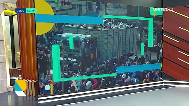 ​Persiste la presencia policial y militar en Llallagua y se restablece los viajes en distintas rutas