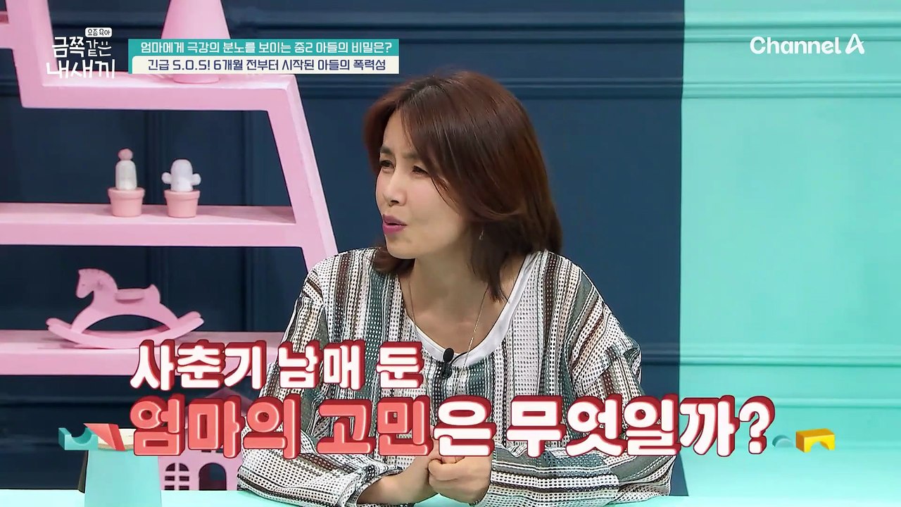 엄마와 데이트도 하고 애교도 많던 중2 아들이 폭력적으로 변했다...? 금쪽이는 왜 이토록 분노하는 걸까?