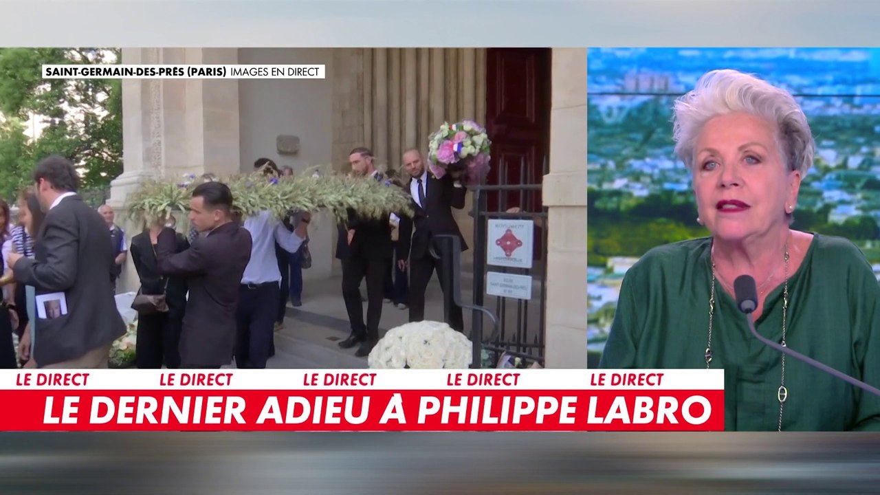 Françoise Laborde rend hommage au journaliste Philippe Labro, «génie du touche à tout»