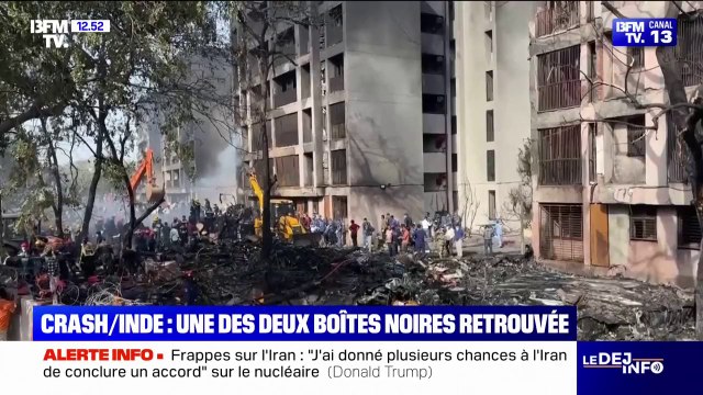 Crash du Boeing en Inde: une des deux boîtes noires de l'avion retrouvée