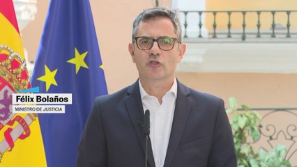 Félix Bolaños: "En el informe de la OCU no hay ningún indicio de una financiación irregular del PSOE"