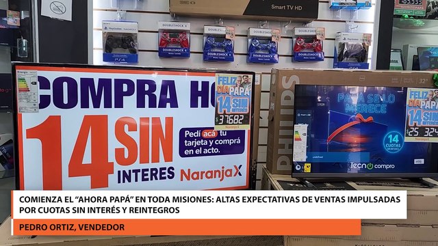 Comienza el Ahora Papá”en toda Misiones altas expectativas de ventas impulsadas por cuotas sin interés y reintegros