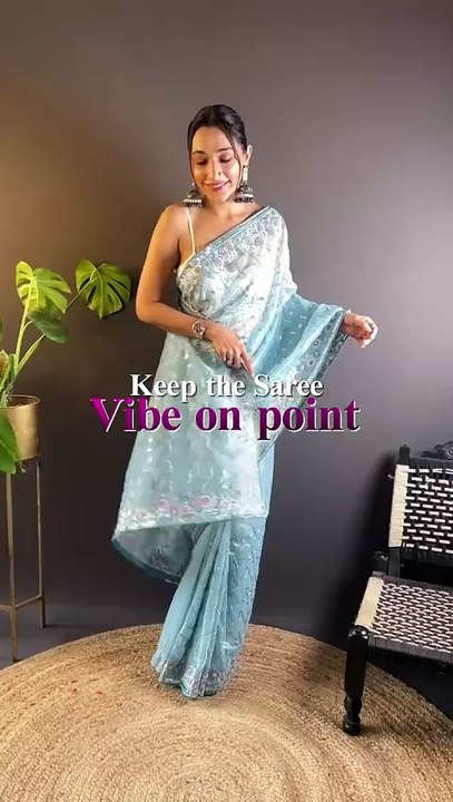 Keep the Saree Vibe On Point – Party Wear Looks You’ll Love ✨💃
