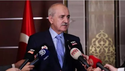 TBMM Başkanı Kurtulmuş, Kazakistan'da gazetecilerin sorularını yanıtladı
