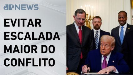 Trump pede que Irã faça acordo nuclear para evitar mais conflito com Israel