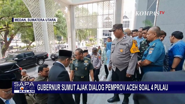 Keterangan Gubernur Sumut Bobby Nasution soal Polemik Rebutan 4 Pulau antara Aceh & Sumatera Utara